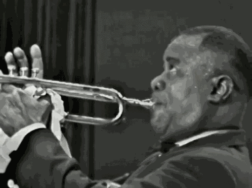 Louis Armstrong Satchmo GIF