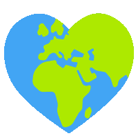 Love Earth Sticker