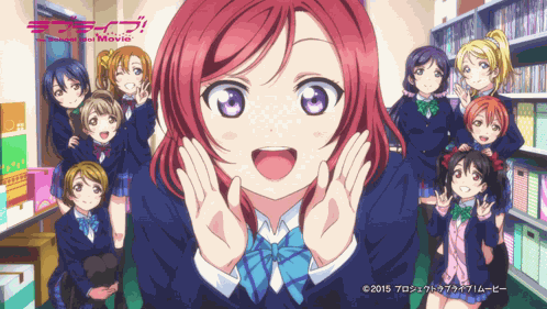 Love Live Maki GIF