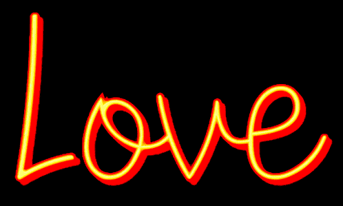 Love Meme Neon GIF