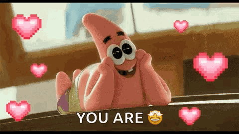 Love Patrick Star GIF
