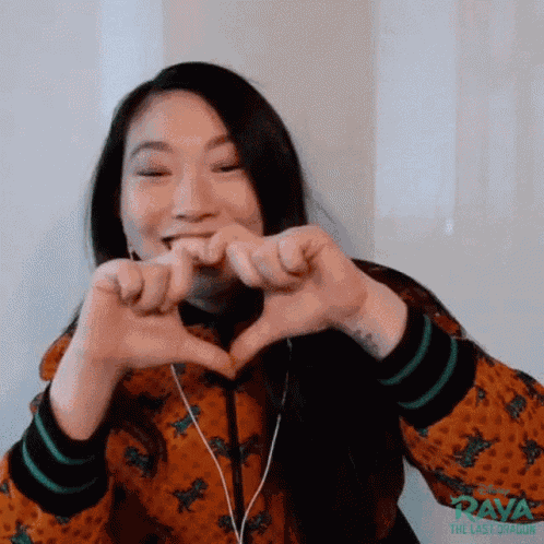 Love You Awkwafina GIF
