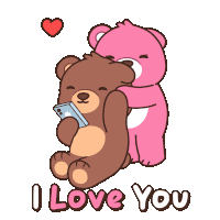 Love You More Love U Sticker