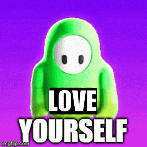 Love Yourself Fall Guys GIF