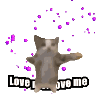 Lovemeloveme Catloveme Sticker
