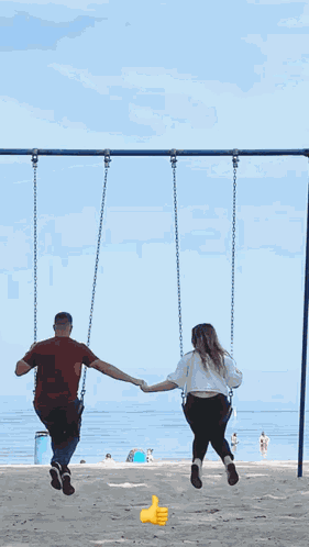 Lovers Swing GIF