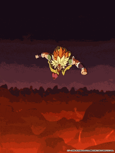 Lr Agl Super Saiyan Broly Surge Of Heightened Fighting Spirit GIF