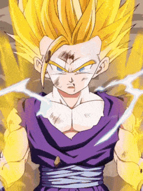 Lr Agl Super Saiyan Gohan Youth Awakened True Power GIF
