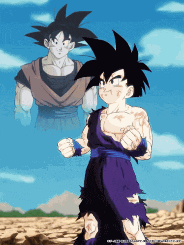 Lr Phy Super Saiyan 2 Gohan Youth Fighter Entrusted With Fate GIF