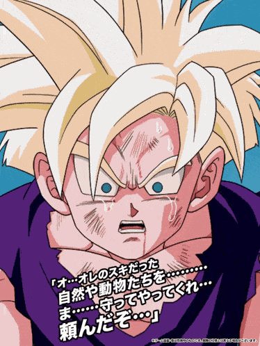 Lr Phy Super Saiyan 2 Gohan Youth Fighter Entrusted With Fate GIF
