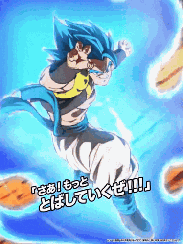 Lr Phy Super Saiyan Gogeta Scattered Reflection Of Overflowing Fighting Spirit GIF