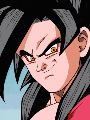 Lr Super Saiyan 4 Goku And Super Saiyan 4 Vegeta Saiyan Warriors With Ultimate Power GIF