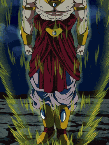 Lr Teq Broly Universe Devastating Combat Power GIF