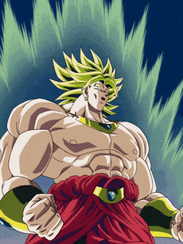 Lr Teq Broly Universe Devastating Combat Power GIF