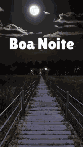 Lua Cheia Boa Noite GIF