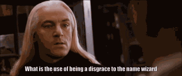 Lucius Malfoy Authur Weasley GIF