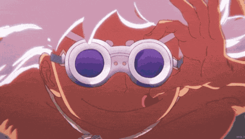 Luffy Gear 5 Egghead GIF