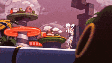 Luffy Vs Lucci Egghead GIF