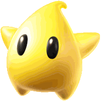Luma Super Mario Galaxy Sticker