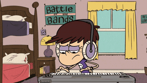 Luna Loud Keyboard GIF