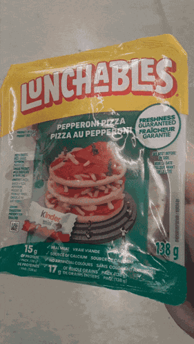 Lunchables Pepperoni Pizza GIF