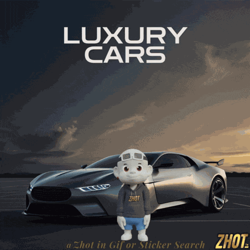 Luxury Cars Zhot Jr GIF
