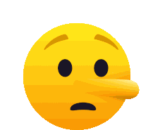 Lying Nose Joypixels Sticker