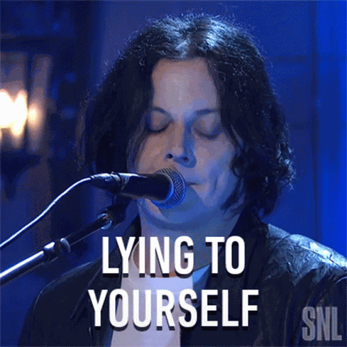 Lying To Yourself Jack White GIF