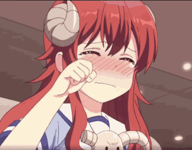 Machikado Mazoku Yuko Yoshida GIF