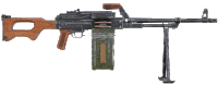 Machine Gun Pkm Sticker