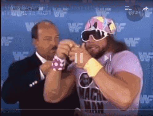Machoman Cream GIF