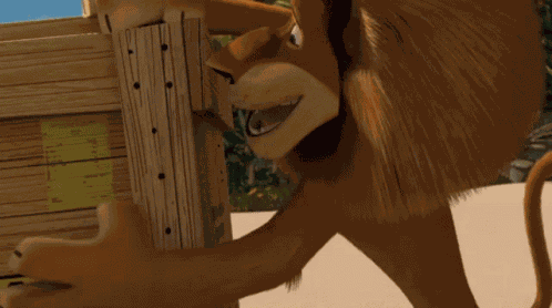 Madagascar Alex The Lion GIF