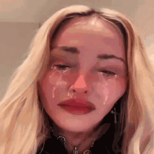 Madonna Madonna Crying GIF