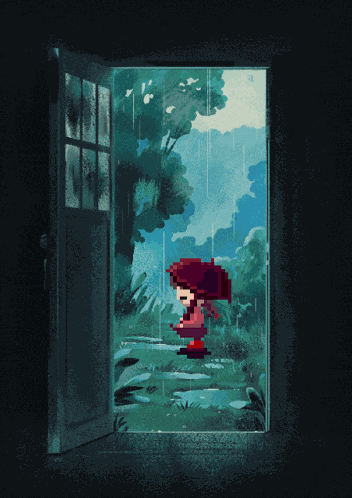 Madotsuki Rain GIF