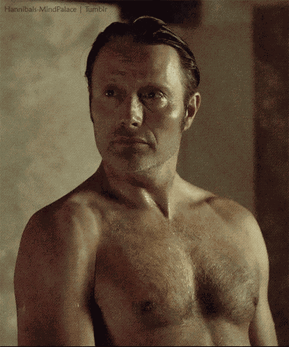 Mads Mikkelsen Hannibal GIF
