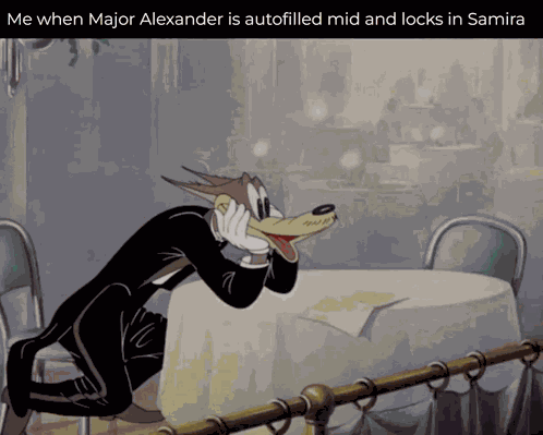 Major Alexander Samira GIF