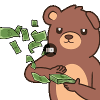 Make It Rain Cash Sticker