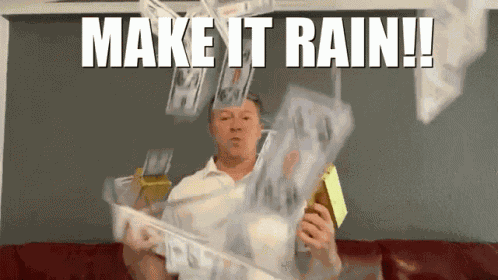 Make It Rain Money GIF
