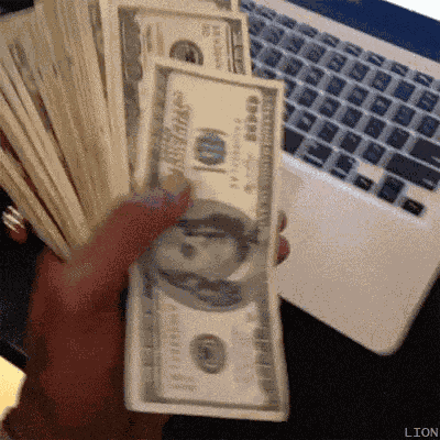 Make It Rain Money GIF