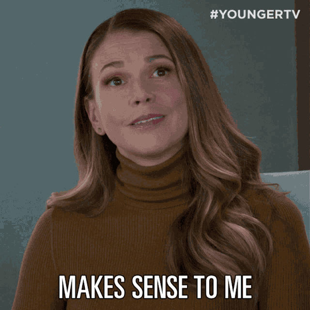 Makes Sense To Me Liza Miller GIF