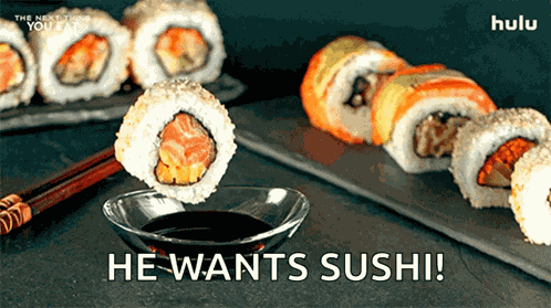 Maki Sushi The Next Thing You Eat GIF