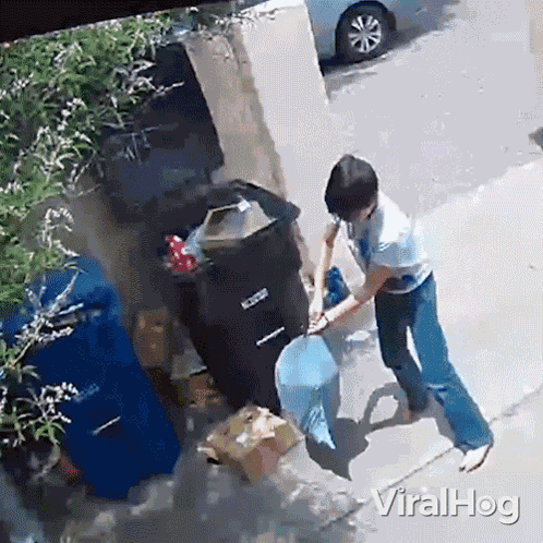 Making A Mess Viralhog GIF