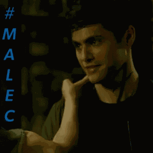 Malec Alec Lightwood GIF