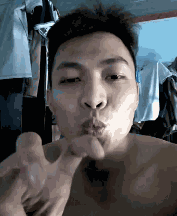 Man Silly Face GIF