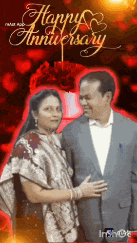 Manaswi Happy Anniversary GIF