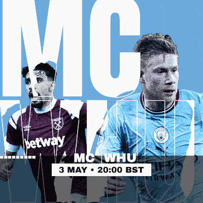 Manchester City F.C. Vs. West Ham United F.C. Pre Game GIF