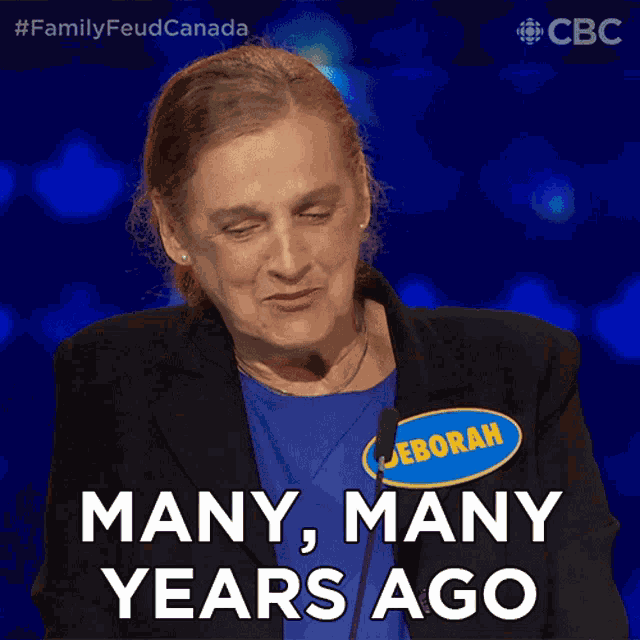 Many Many Years Ago Deborah GIF