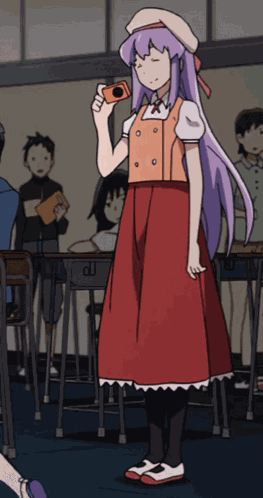 Mao Nonosaka Future Diary GIF