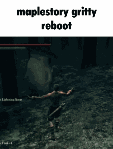 Maplestory Gritty Reboot GIF
