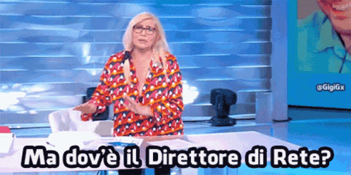 Mara Venier Direttore Di Rete GIF